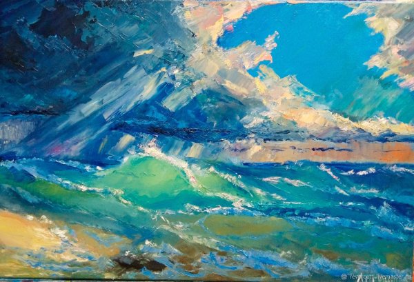 Живопись мастихином Валерий Федорчук