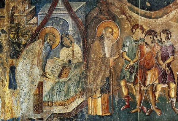 Фресковая живопись древней Руси