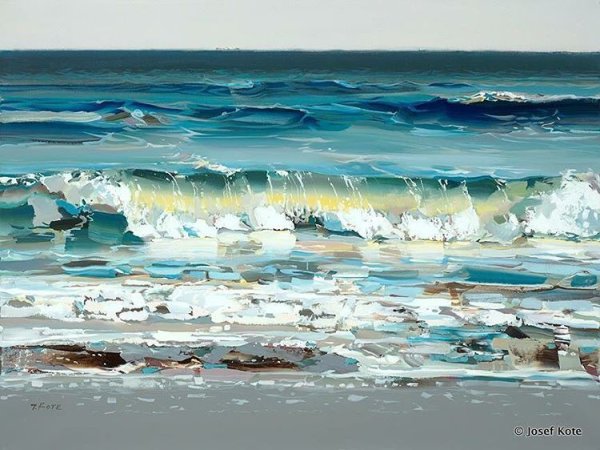 Художник Джозеф Коут Josef kote албанский море