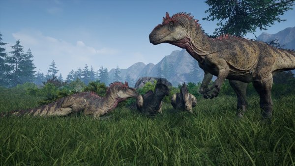 The Isle Цератозавр и Аллозавр