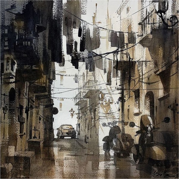 Архитектура в акварели том Шаллер