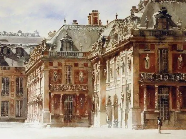 Архитектурные акварели художника Paul Dmoch