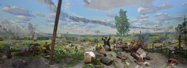 Пейзаж Старая Ладога Павел Рыженко