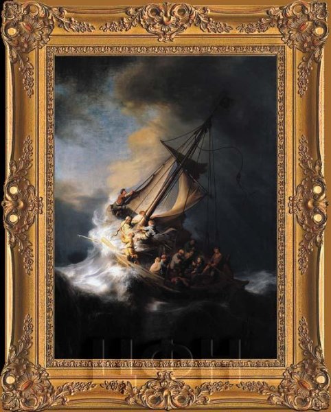 Рембрандт морской пейзаж