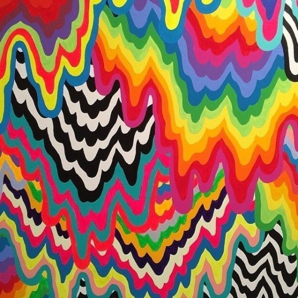 Хиппи живопись Пинтерест