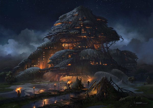 Фантастические пейзажи