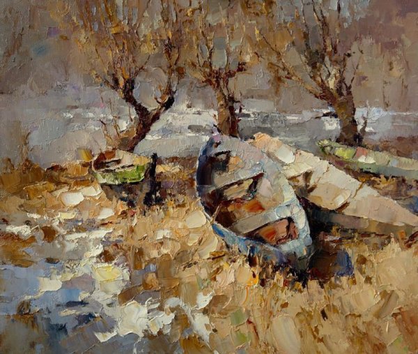 Алексей Зайцев живопись мастихином