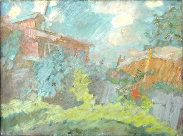 Коровин Ювеналий акварели