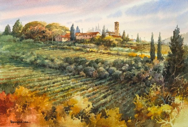 Картины озеро Комо Италия