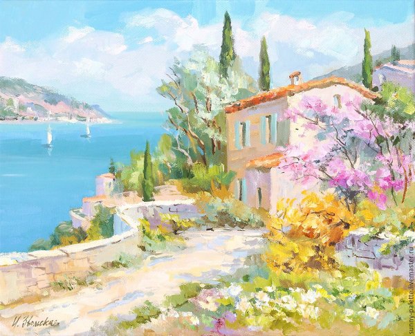 Индийский художник акварелист Венеция