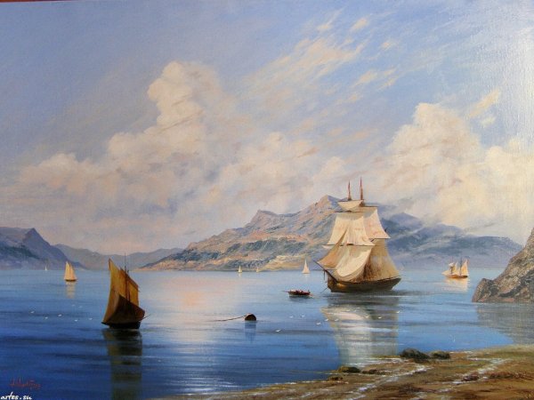 Александр Милюков Крымский пейзаж