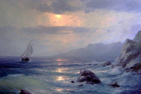 Морские пейзажи Юрия Прядко