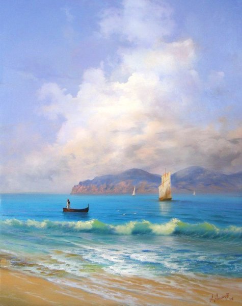 Александр Милюков Крымский пейзаж