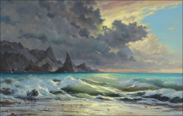 Художник Георгий Дмитриев маринист