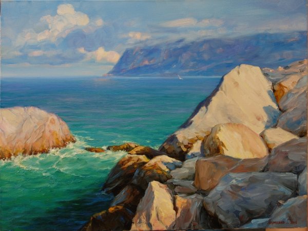 Георгий Харченко картины море