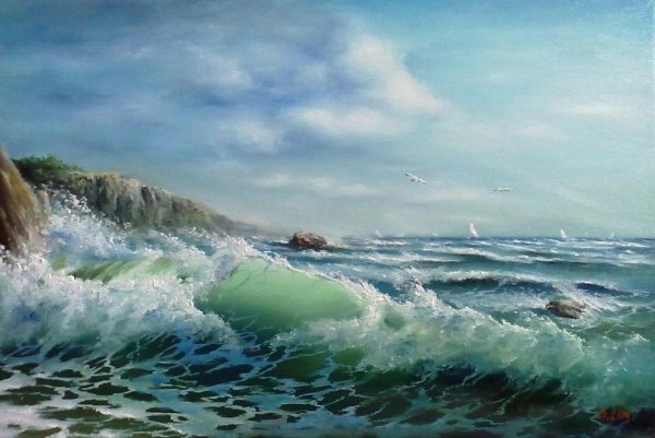 Художник маринист Сергей Лим