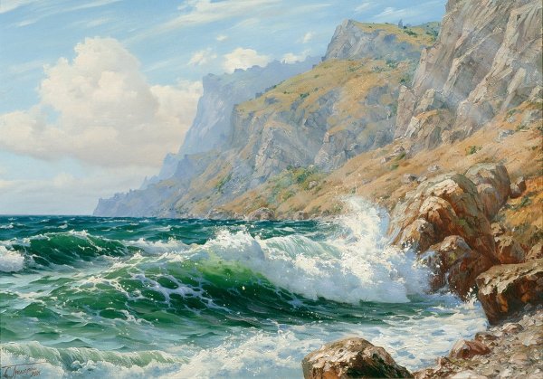 Художник маринист Григораш Сергей