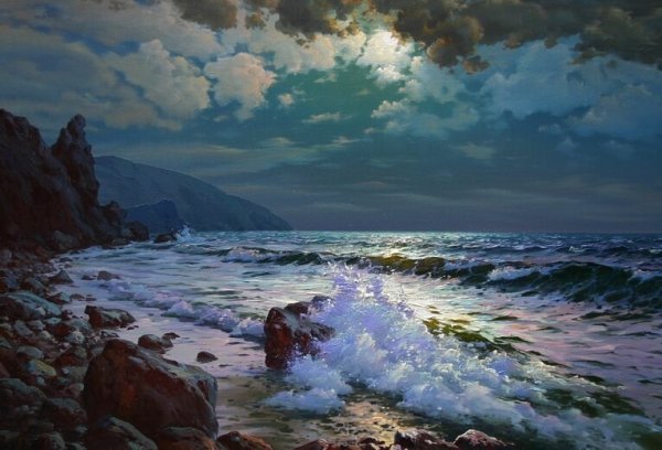 Художник маринист Григораш Сергей