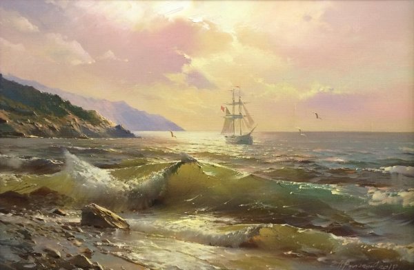 Румянцев Павел Викторович художник маринист