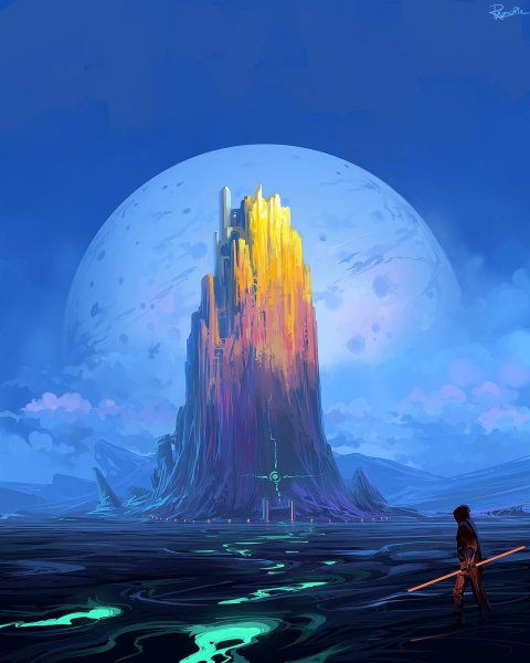 Фантастические пейзажи