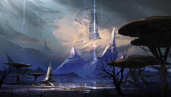 Инопланетные пейзажи