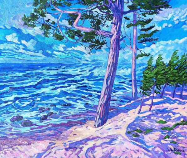 Художник Чижова Виктория картины лето