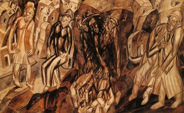 Филонов Восход солнца подле Рамони