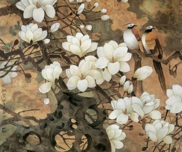 Стиль гунби китайская живопись гохуа