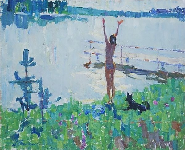 Фотографы на картинах художников