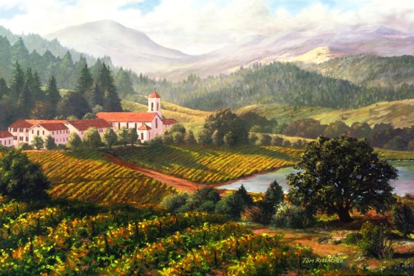 Виноградники Италия 19 век