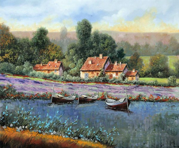 Тоскана холмы кипарисы