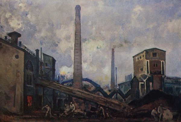 Александр Васильевич Куприн(1880-1960) Индустриальный пейзаж
