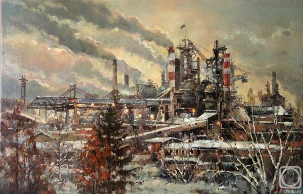 Александр Куприн завод Этюд 1921