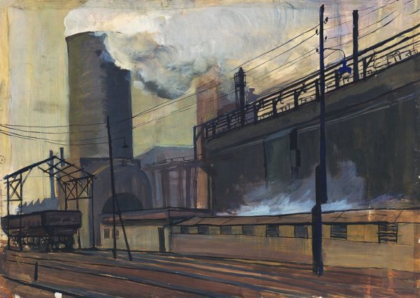 Жуган в а Индустриальная живопись