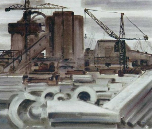 Пейзаж Самохвалов Индустриальный