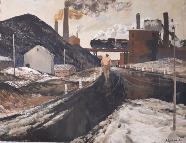 Индустриальный пейзаж Натали Домнич