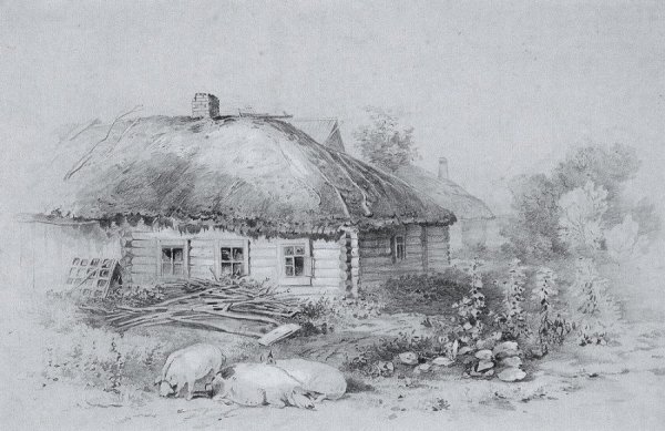 Саврасов сельский вид 1867