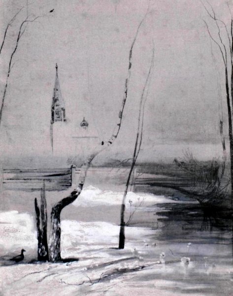 Саврасов Графика