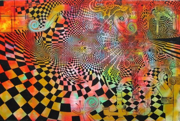 ОП-арт оптическое искусство