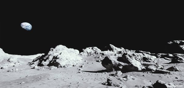 Ландшафт Луны