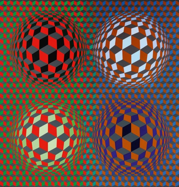 ОП-арт оптическое искусство