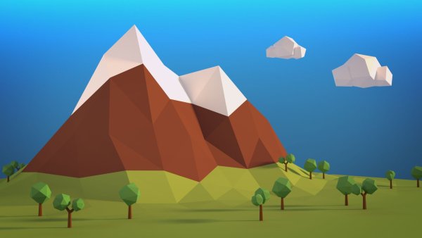 Лоупольный пейзаж