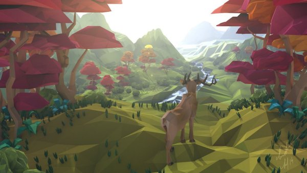 Ландшафт Cinema 4d