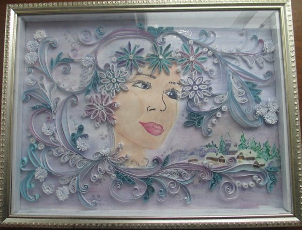 Квиллинг зима