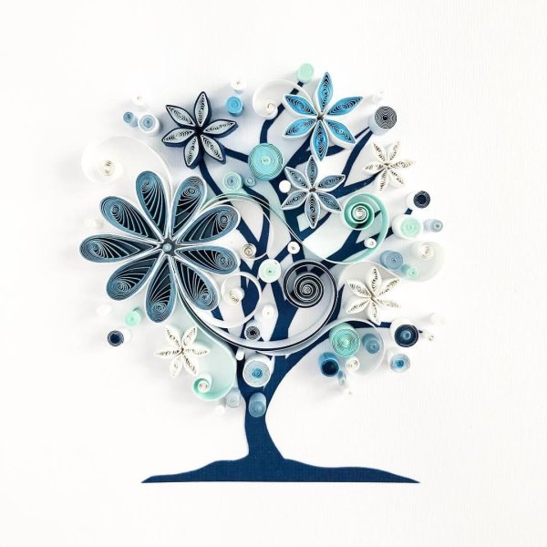 Квиллинг зима