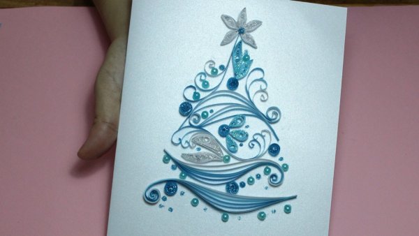 Квиллинг зима