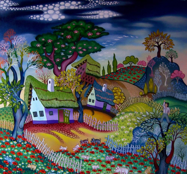 Венгерский художник Ласло Кодай