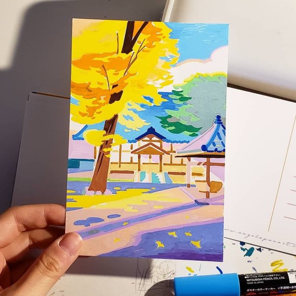 Маркеры для холста