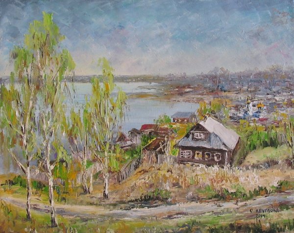 Волжские пейзажи Некрасова