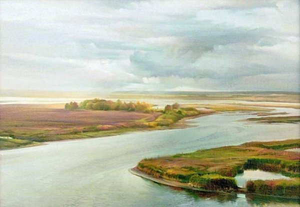 Волжские пейзажи Некрасова